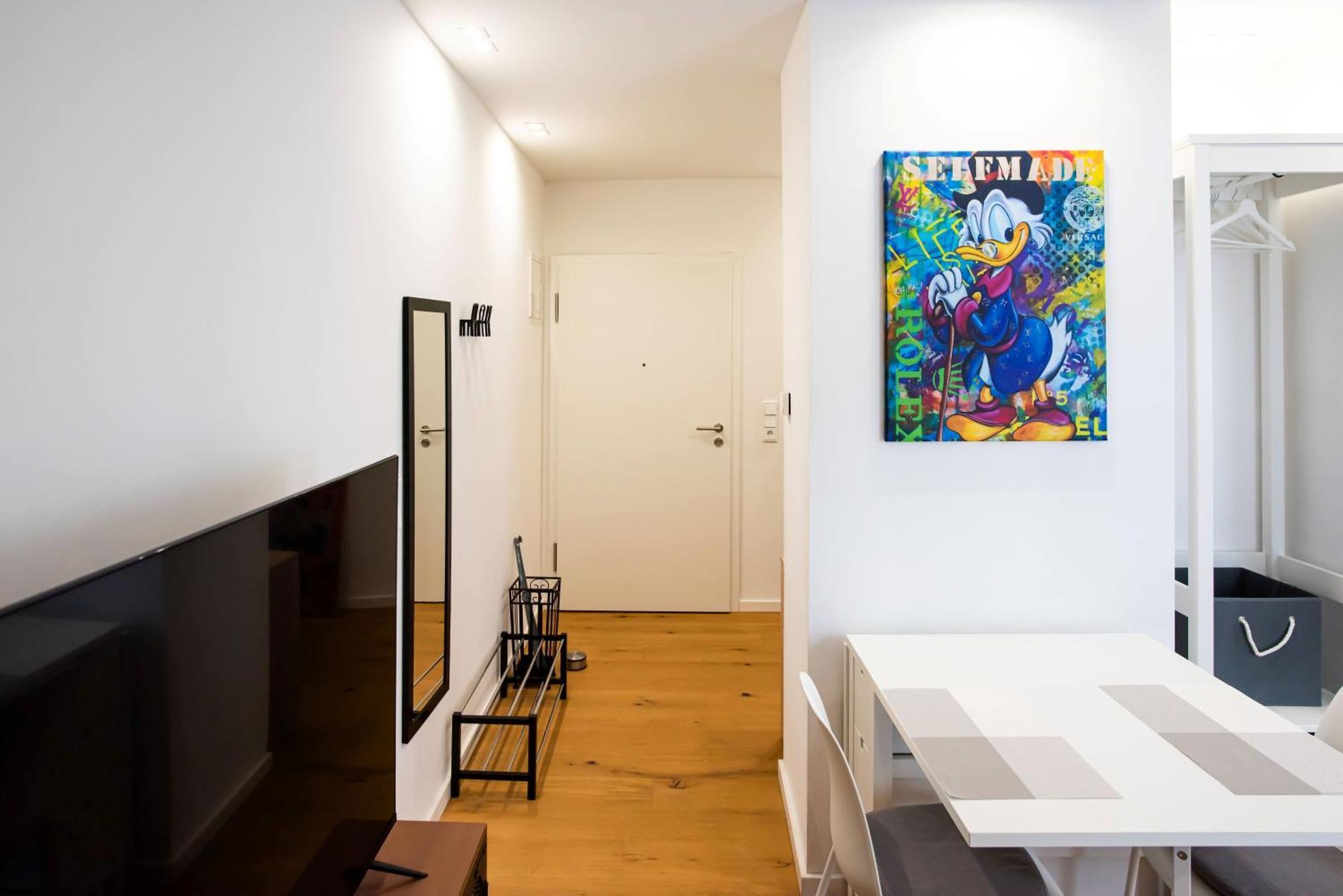 Zentral Gelegenes Apartment Augsburgo Exterior foto